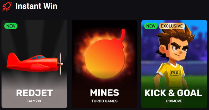 Rooster Bet account dashboard after login